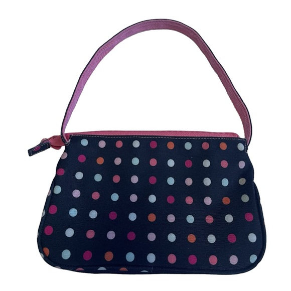 Roxy Black Give Me More Polka Dots Retro Shoulder Bag - Picture 2 of 6